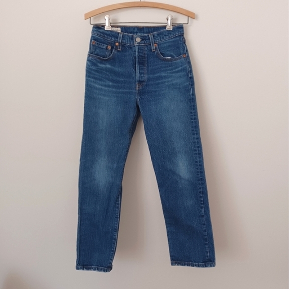Levi's Denim - Levi's Premium 501 Womens 25, Jeans, Original Fit, Structured Cotton Denim